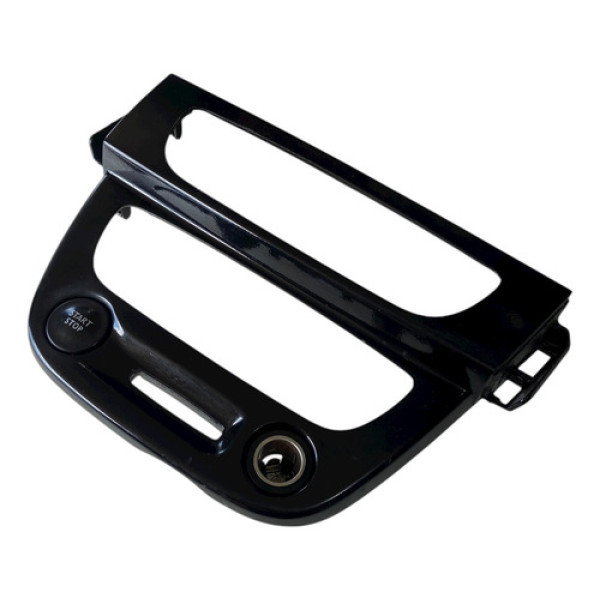 Moldura Central Painel Renault Fluence Gt 2013/2014 Cx437 Mw Preto