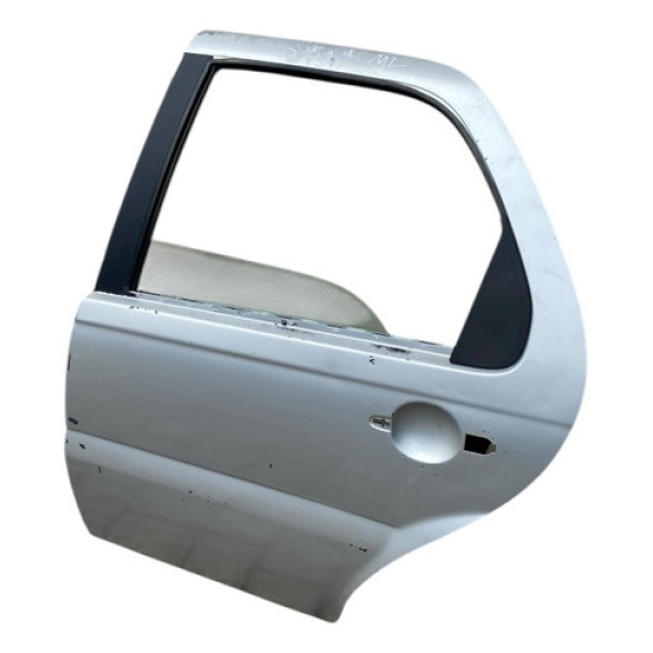 Porta Traseira Esquerda Fiat Siena 2008/2012 Mw Traseira Esquerdo Prata