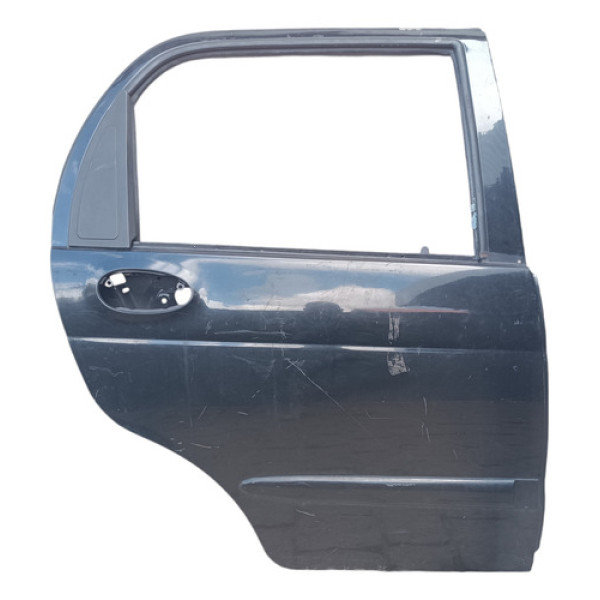 Porta Traseira Direita Chery Qq 2011  D Traseira Direita Preto