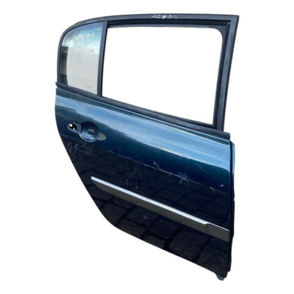 Porta Traseira Direita Renault Megane Sedan 2006/2012 Mw Traseira Direita Verde-escuro