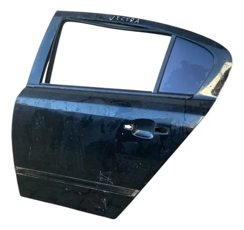 Porta Traseira Esquerda Chevrolet Vectra 2006/2012 Mw Traseira Esquerdo Preto