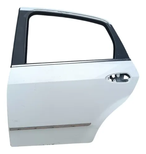 Porta Traseira Esquerdo Fiat Linea 2011 2012 2013 2014 D Traseira Esquerdo Branco