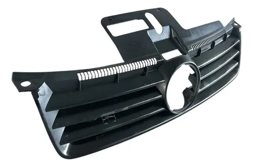 Grade Parachoque Dianteiro Vw Polo 2004 Com Detalhe M Preto