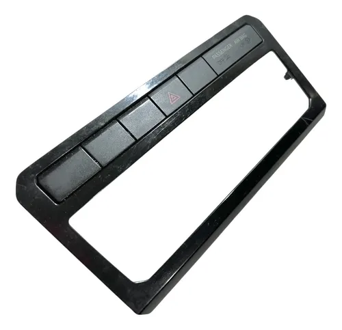 Moldura Botão Pisca Alerta Vw T-cross 2020 2021 2022 Cx215m Preto