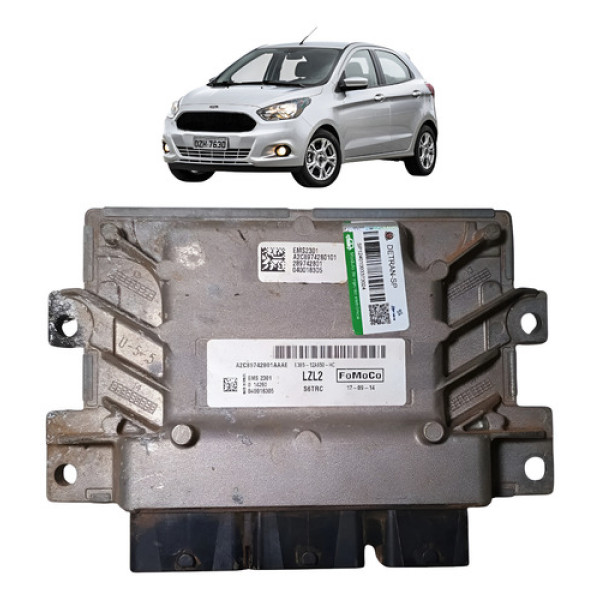 Módulo Central Injeção Ford Ká Se 1.0 Manual 2014 2015