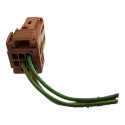 Chicote Botão Pisca Alerta Citroen C3 2009 2011 96405776kr Preto