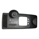 Acabamento Console Porta Copo Volkswagem Gol G3 2006/ 2014 Cinza-escuro