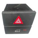 Botão Pisca Alerta/trava Gm Vectra 2006/11 93307964 Preto Pr Preto
