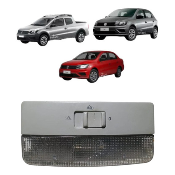 Luz Lanterna Teto Cortesia Vw Gol Saveiro Voyage 2014 A 2020
