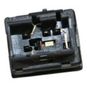 Botão Interruptor Pisca Alerta Volkswagen Polo 2003 2006 Preto Preto