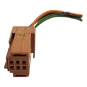 Chicote Botão Pisca Alerta Citroen C3 2009 2011 96405776kr Preto