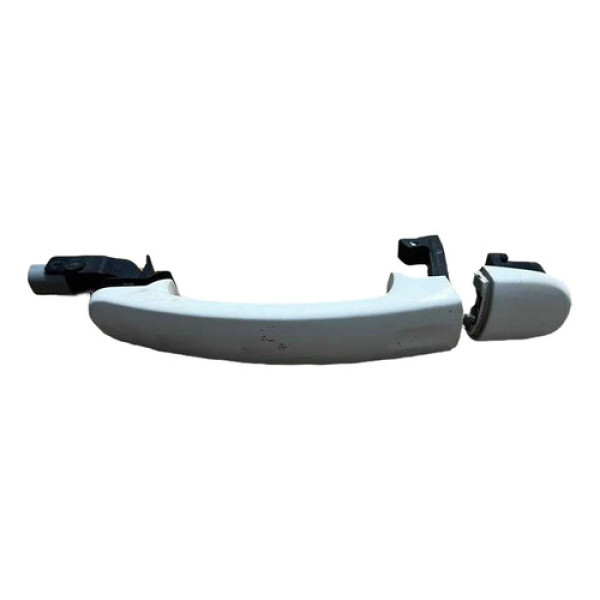Maçaneta Com Sensor Diant Direita Vw Tiguan 2010 5n0837205l Branco Dianteira