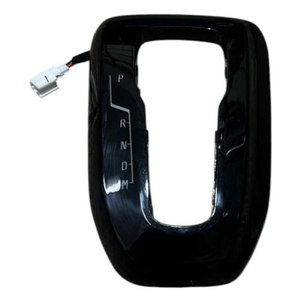 Moldura Alavanca Marcha Automática Spin 2025 Gm Preto Lisa