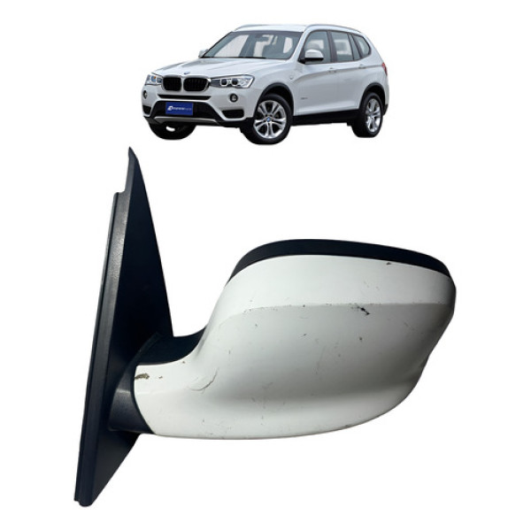 Retrovisor Lado Esquerdo Bmw  X3 Xdrive 20i 2013 2014