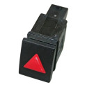 Botão Interruptor Pisca Alerta Volkswagen Polo 2003 2006 Preto Preto