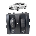 Botão Regulagem Farol Renault Fluence 2011 2012 Preto Preto