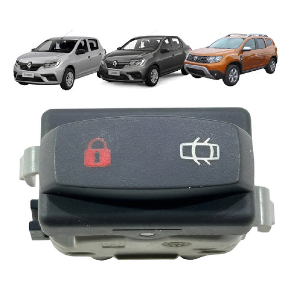 Botão Trava Elétrica Renault Sandero Logan Duster