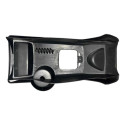 Acabamento Console Porta Copo Volkswagem Gol G3 2006/ 2014 Cinza-escuro