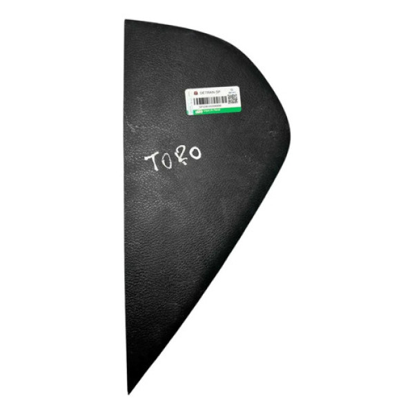 Moldura Painel Lateral Fiat Toro Esquerdo 2018 Preto Liso