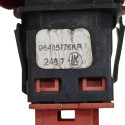 Botão Pisca Alerta Citroen C3 2008 2009 2010 96405776kr Vermelho