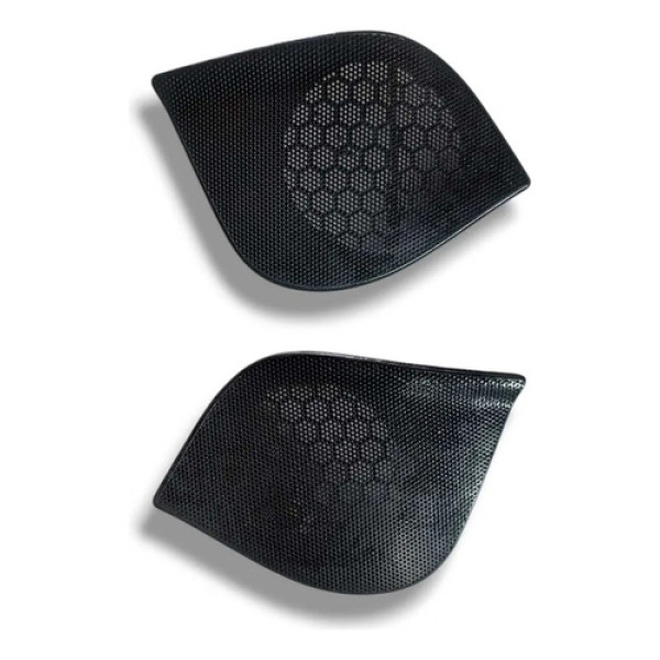 Tela Auto Falante Dianteira Peugeot 206/207 Par Preto