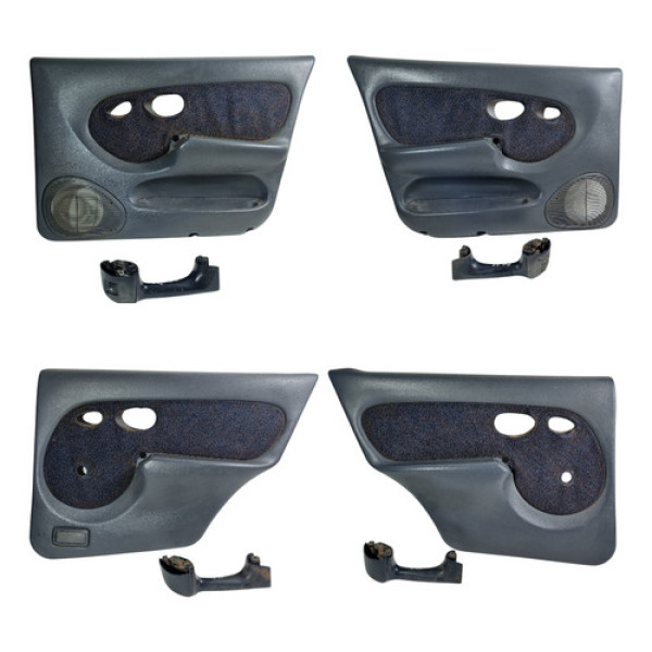 Forro De Porta Fiat Palio 4p 1996 A 2001 Completo Original