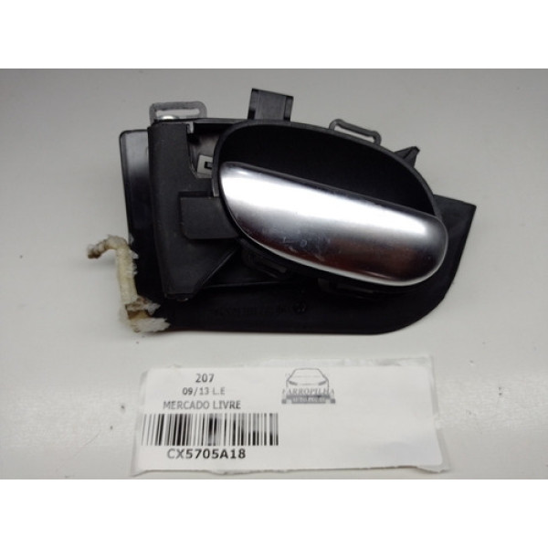 Maçaneta Interna L.e Peugeot 207 2009/2013 9623698477 Dianteira/traseira