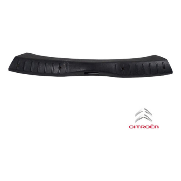 Soleira Acabamento Porta Malas Citroen C3 2003 A 2012 Preto