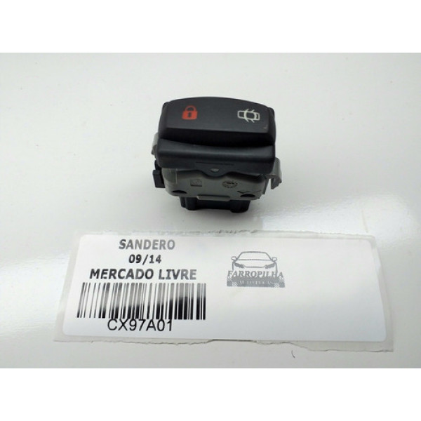 Botão Trava /destrava Porta Renault Sandero 09/14 252108592r