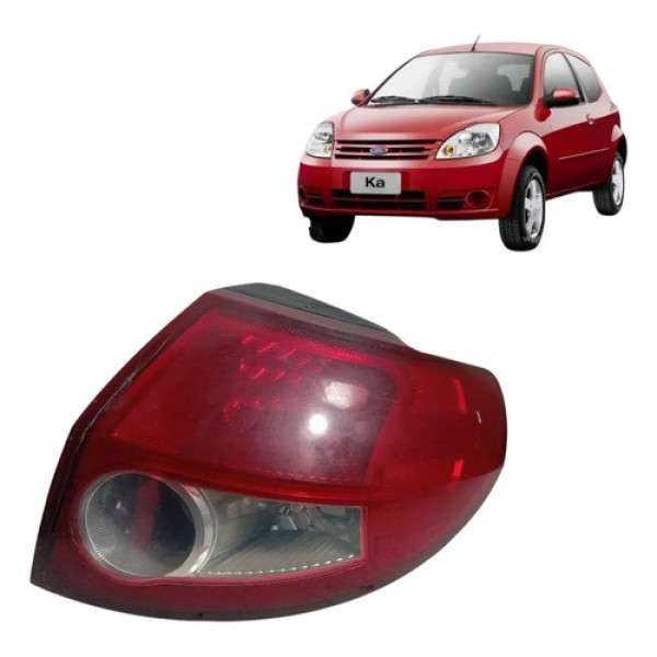 Lanterna Ford Ka L.d 2006/2010 Original Direito/passageiro Vermelho