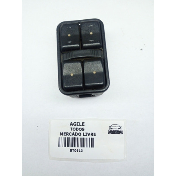 Botão Vidro Elétrico Gm Agile Original 94750714