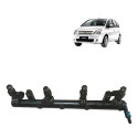 Flauta Bico Injetor Gm Meriva Corsa 1.8 8v Flex 2008/2010
