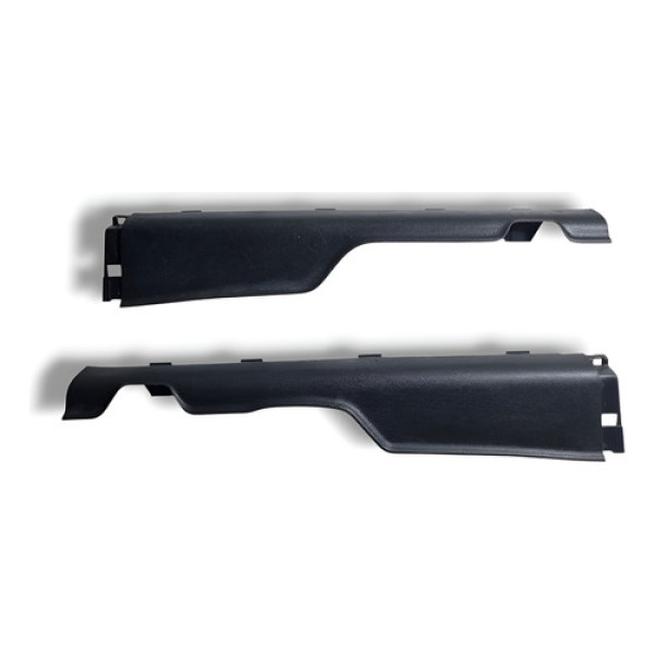 Soleira Porta Dianteira Honda New Fit 2009 A 2014 (par) Preto