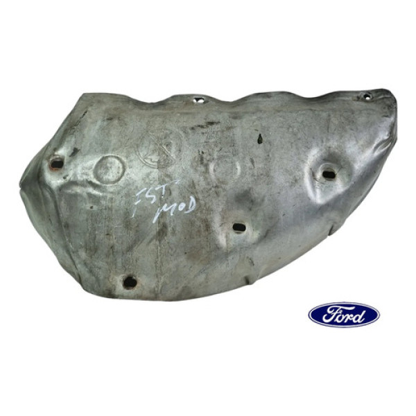 Protetor Calor Escapamento Ford Fiesta 1.0 1.6 2003 A 2008 Prateado