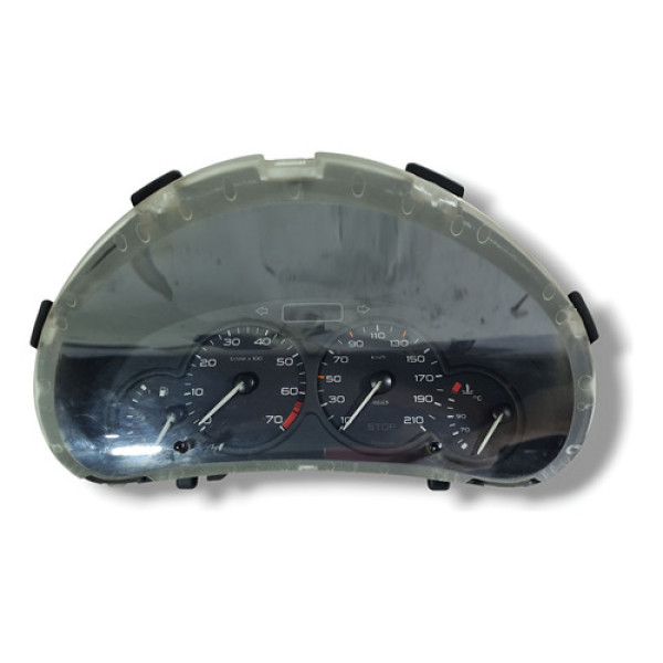 Painel De Instrumento Peugeot 206 2001 A 2008 1 Plug Preto