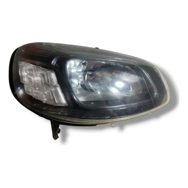 Farol Lado Direito Fiat Uno Vivace 2016-2021 C/detalhe Direito/passageiro