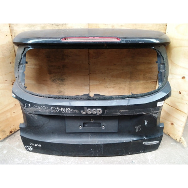 Tampa Traseira Jeep Renegade 2014/2018 C/nf #c/detalhes  Preto