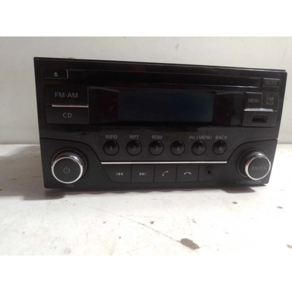 Rádio Central Multimídia Som Original Nissan Versa 13/16