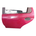 Porta Traseira Esquerda Gm Celta 4p 2001/2005 Traseira Esquerda Vermelho
