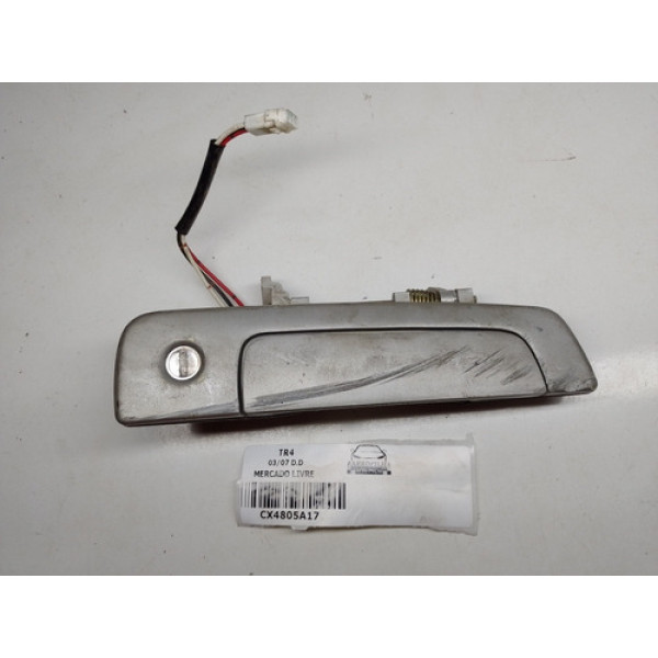 Maçaneta Externa Dianteira L.d Pajero Tr4 03/07 Mr271868 Prateado