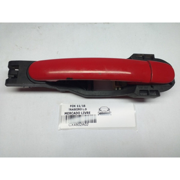 Maçaneta Externa Traseira L.d Vw Fox 11/14 5u4837885886 Vermelho