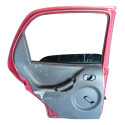 Porta Traseira Esquerda Gm Celta 4p 2001/2005 Traseira Esquerda Vermelho