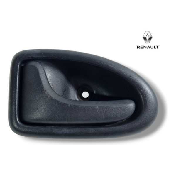 Maçaneta Interna Diant/traz L.e Renault Clio 2001 A 2013 Preto Dianteira/traseira