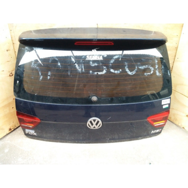 Tampa Traseira Vw Fox 2015/2019 Completa C/nf  Azul