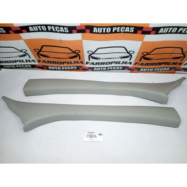 Acabamento Coluna Parabrisa Ford Ecosport 2003/2007 Par