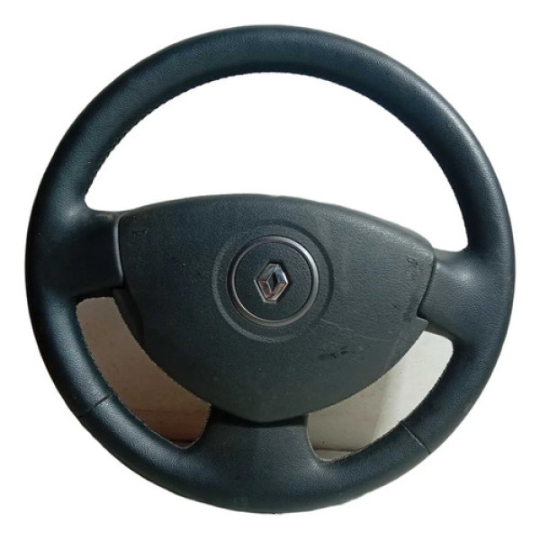 Volante Renault Logan Sandero 1.0 16v 2008-2012 Preto