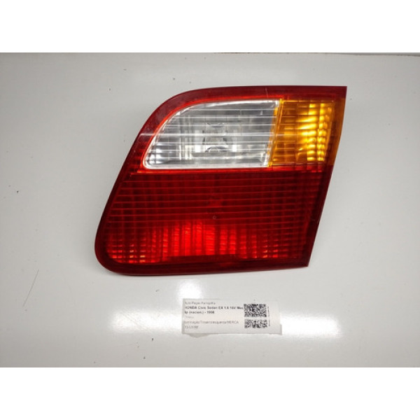 Lanterna L.d Honda Civic 1997/1999 Original Esquerdo/motorista Vermelho