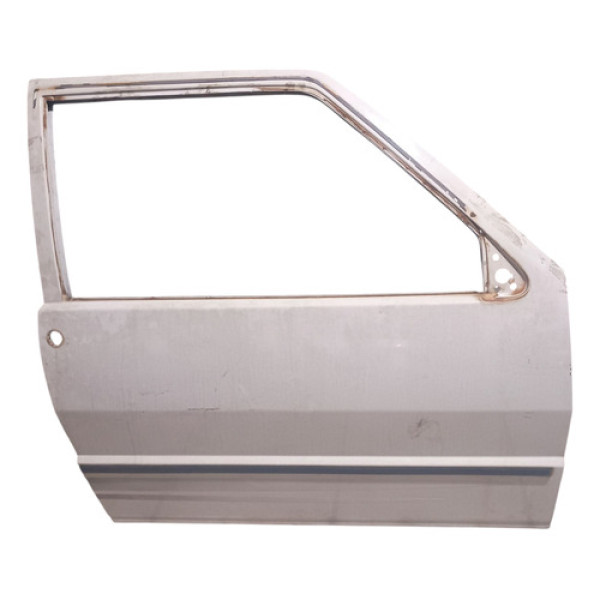 Porta L.d Fiat Uno Mille Fire 2003 A 2012 Original C/nf Dianteira Direito Branco