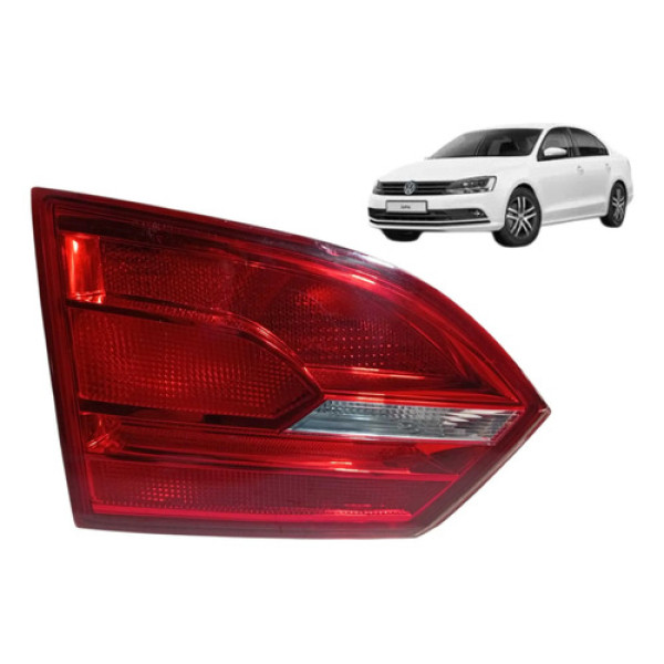 Lanterna Tampa Traseira L.e Jetta 2011/2015 C/detalhe Ambos Lados Vermelha