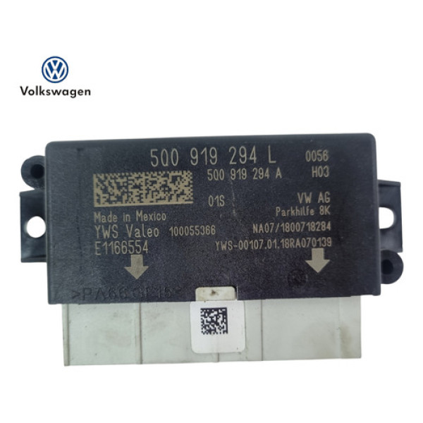 Módulo Sensor Estacionamento Vw Polo Virtus 2016 A 2021 Preto